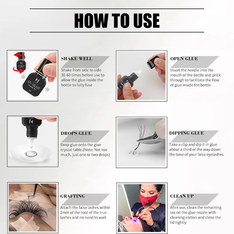 UV/LED Lash Extension Kit