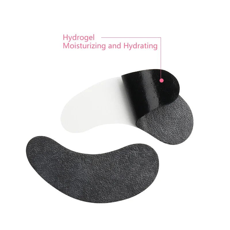 50 pairs Gel Eye Pads Eyelashes Paper Patches For Eyelash Extension UV Protection