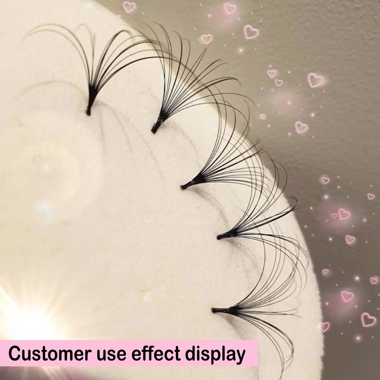 0.07 Cashmere Easy Fanning Eyelash Extensions 8-25mm