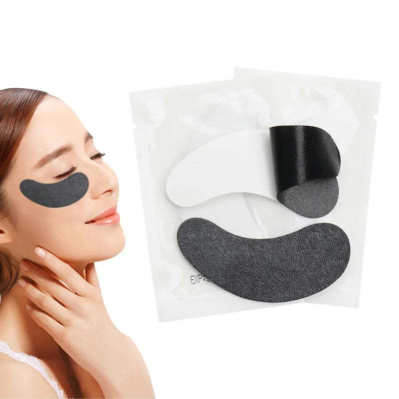 50 pairs Gel Eye Pads Eyelashes Paper Patches For Eyelash Extension UV Protection